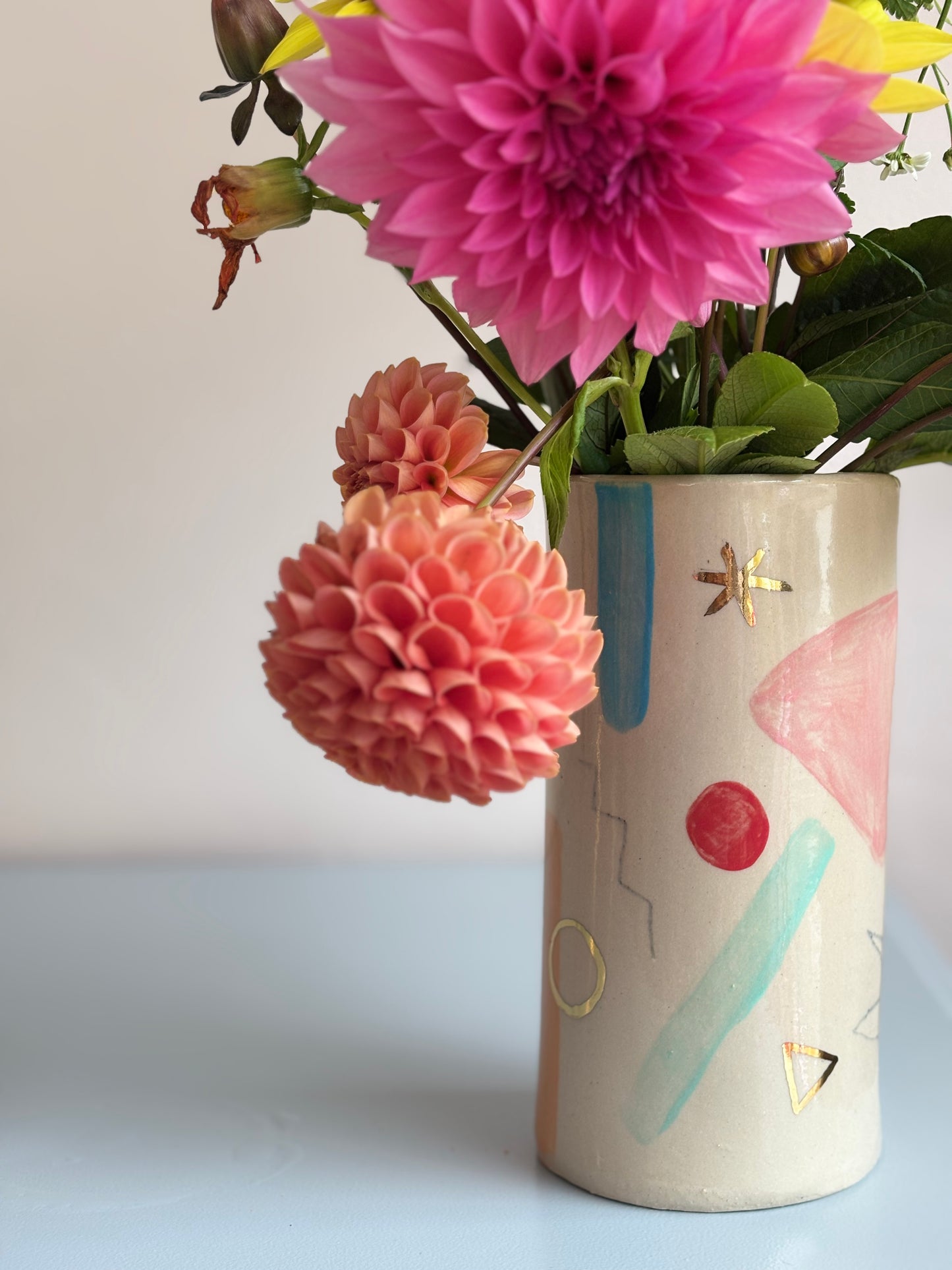 Vase ~ Shapes GOLD no. 1