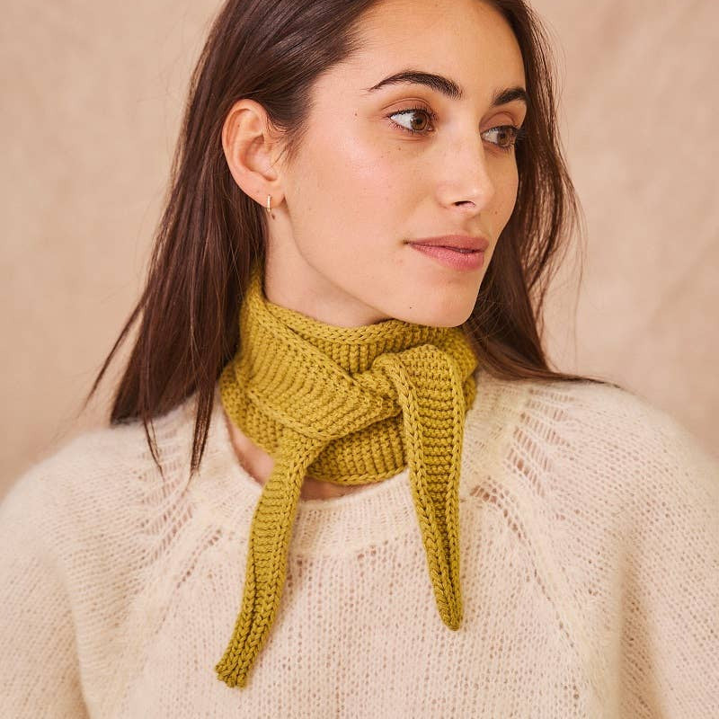 Kleiner "Sophie-Schal": Olive