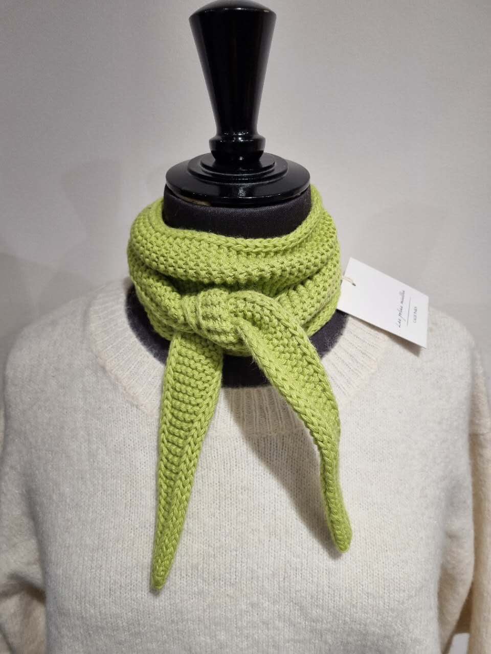 Kleiner "Sophie-Schal": Olive