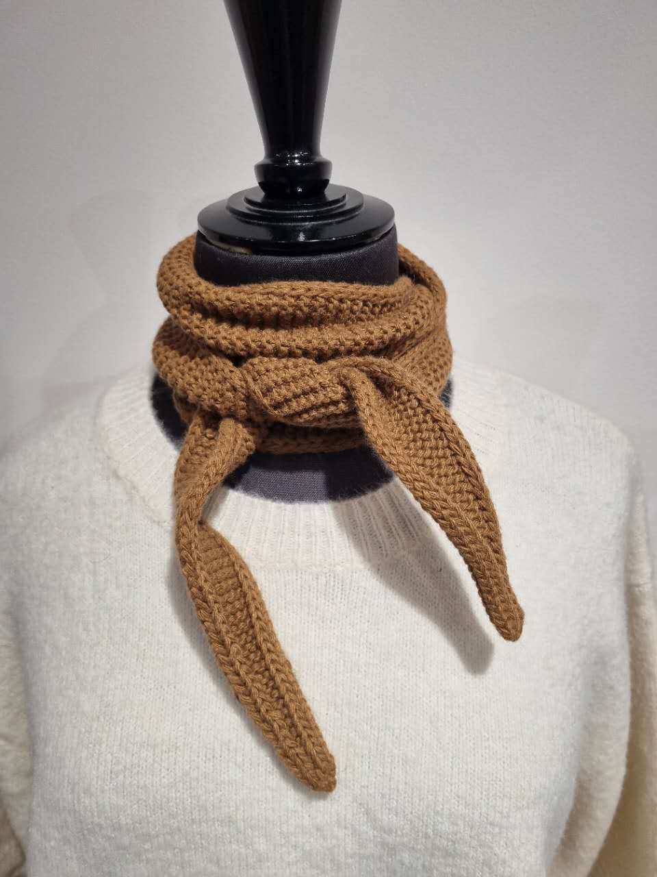 Kleiner "Sophie-Schal": Olive