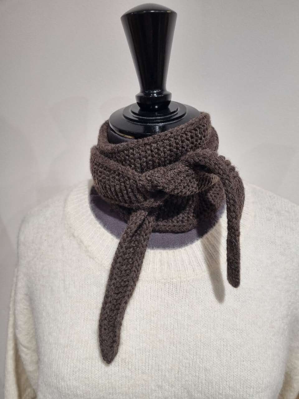 Kleiner "Sophie-Schal": Olive