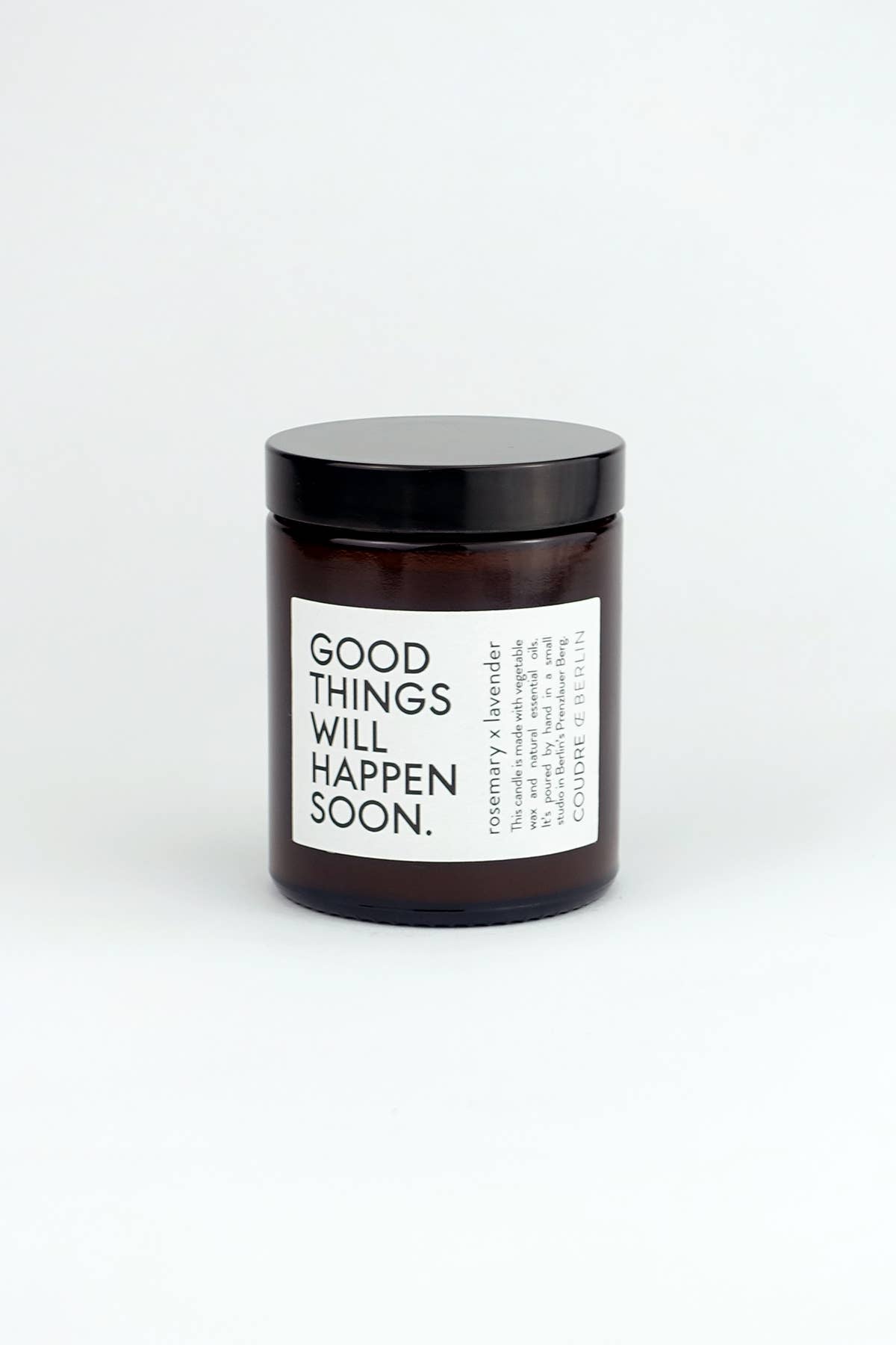 Good Things.... Kerze Rosmarin x Lavendel