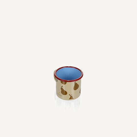 Emaille Becher Birne
