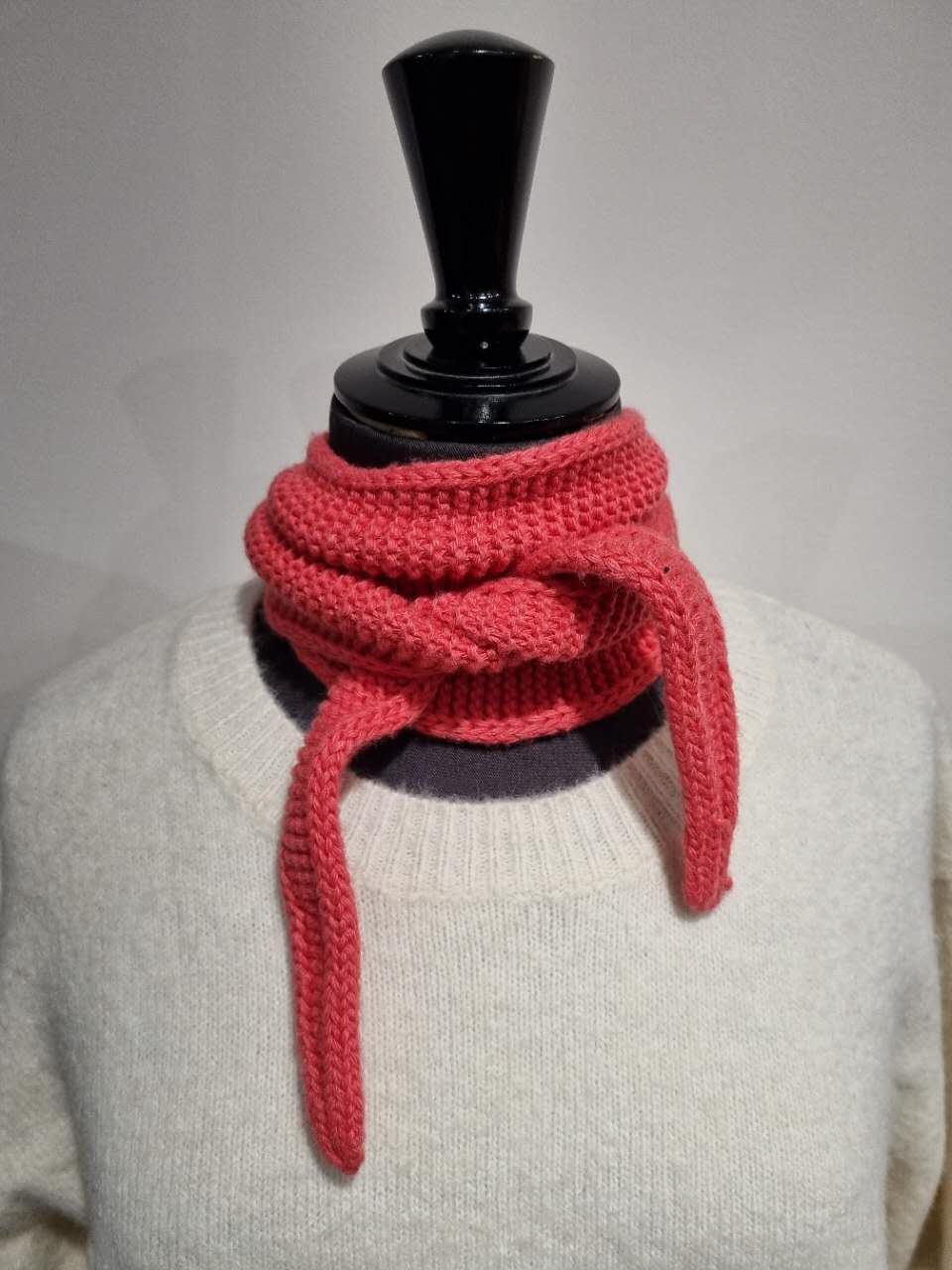 Kleiner "Sophie-Schal": Rosa