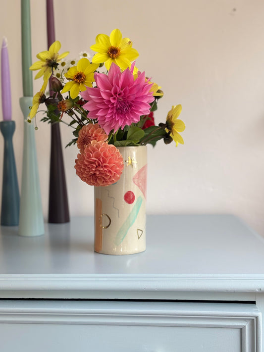 Vase ~ Shapes GOLD no. 1