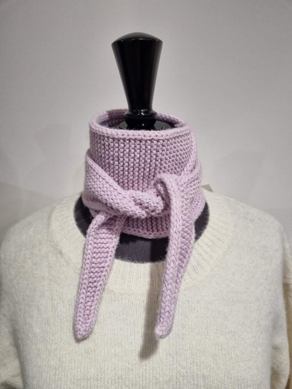 Kleiner "Sophie-Schal": Rosa