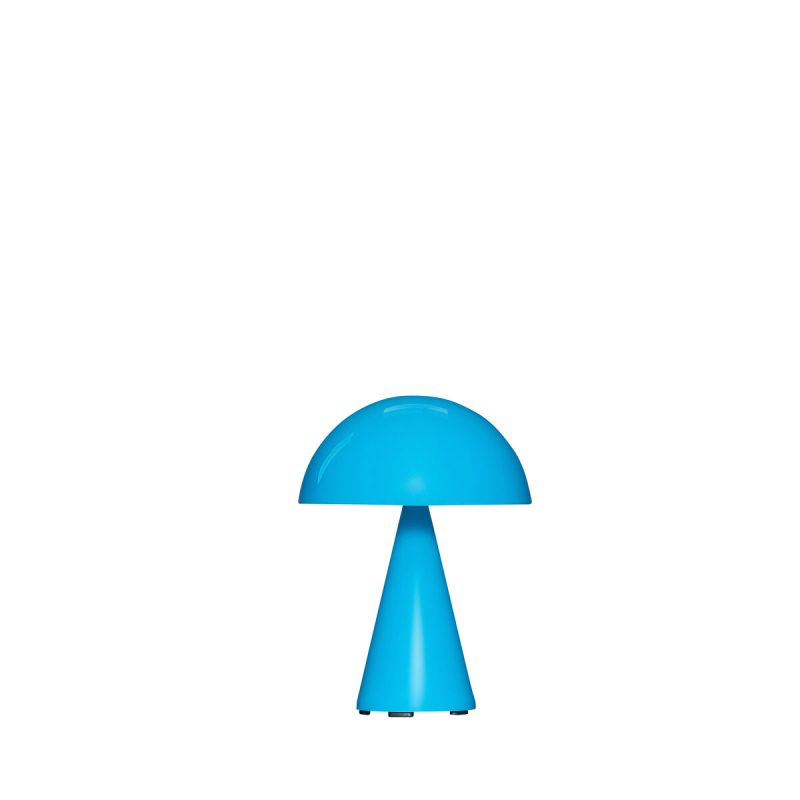 Mushroom Lampe blue