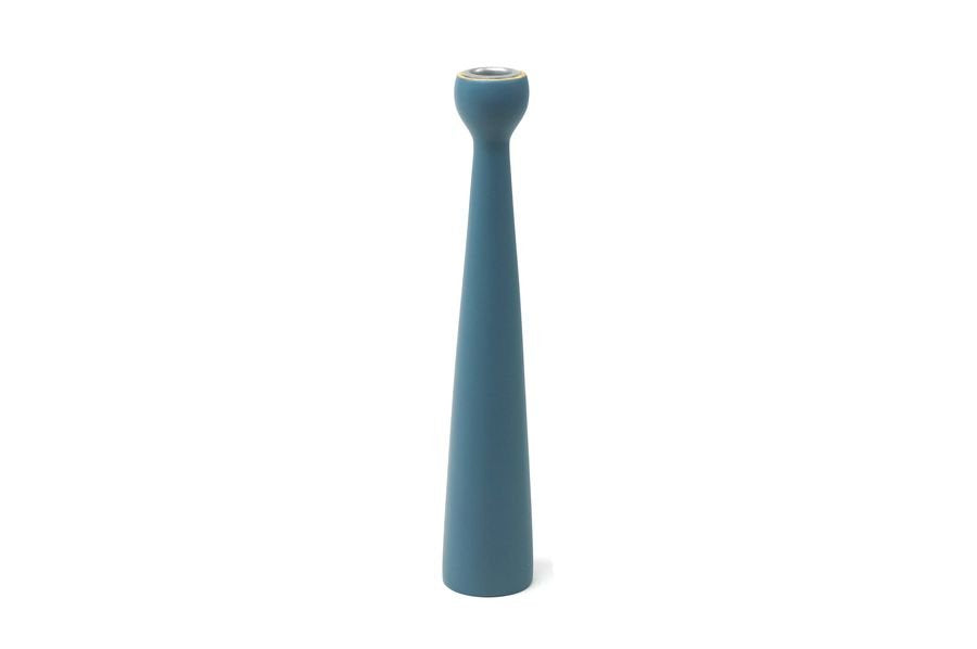 Kerzenständer 'airforce blue' 30cm