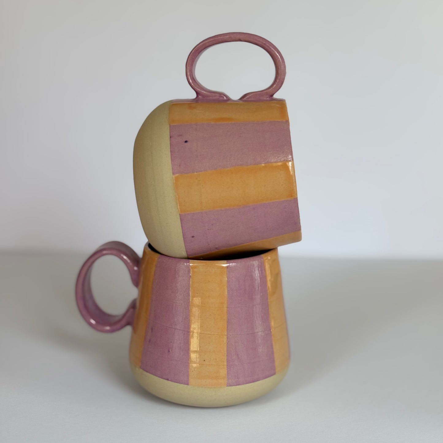 Tasse Peach-Flieder