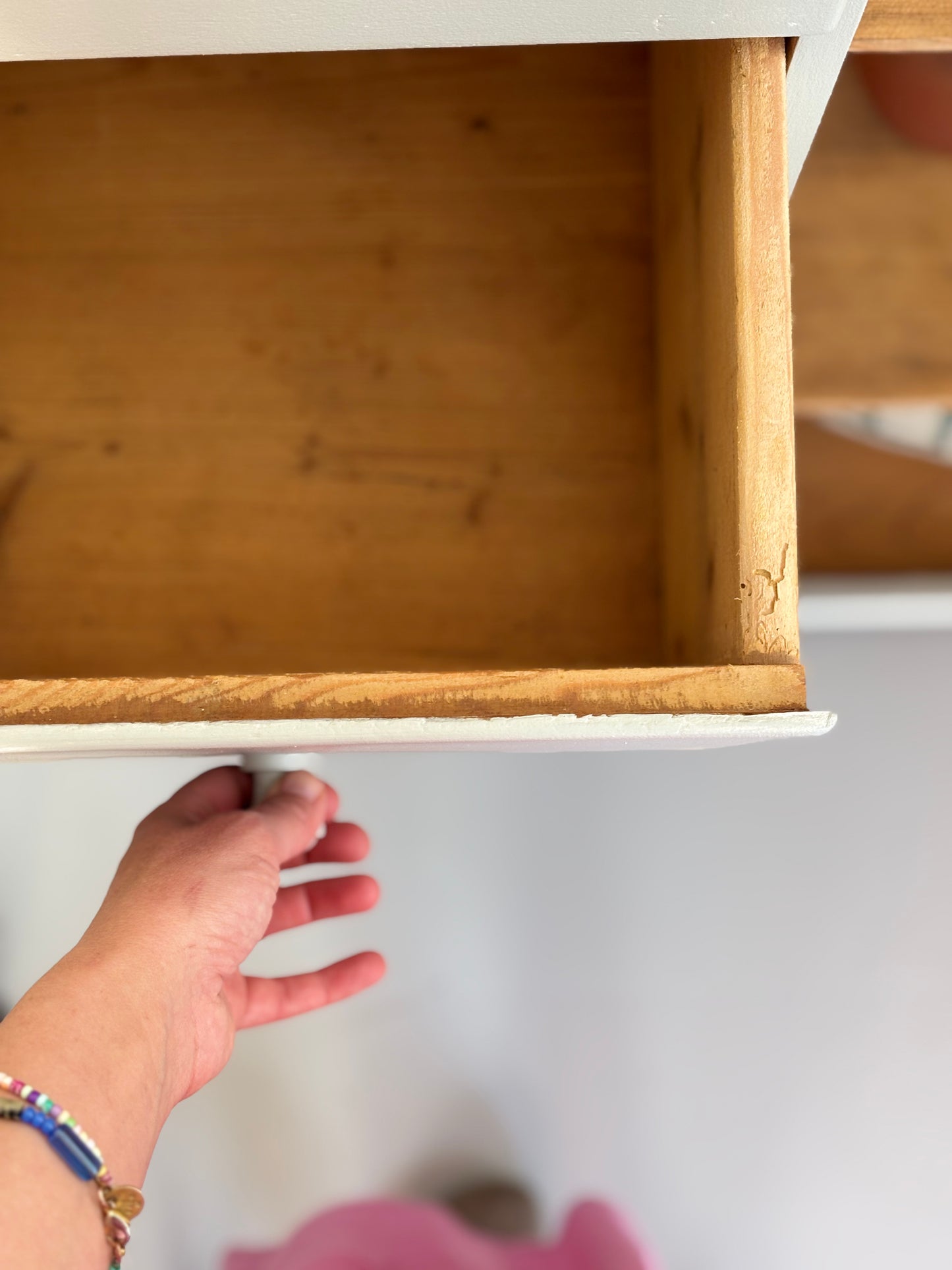antiker Brotschrank - lamproom grey