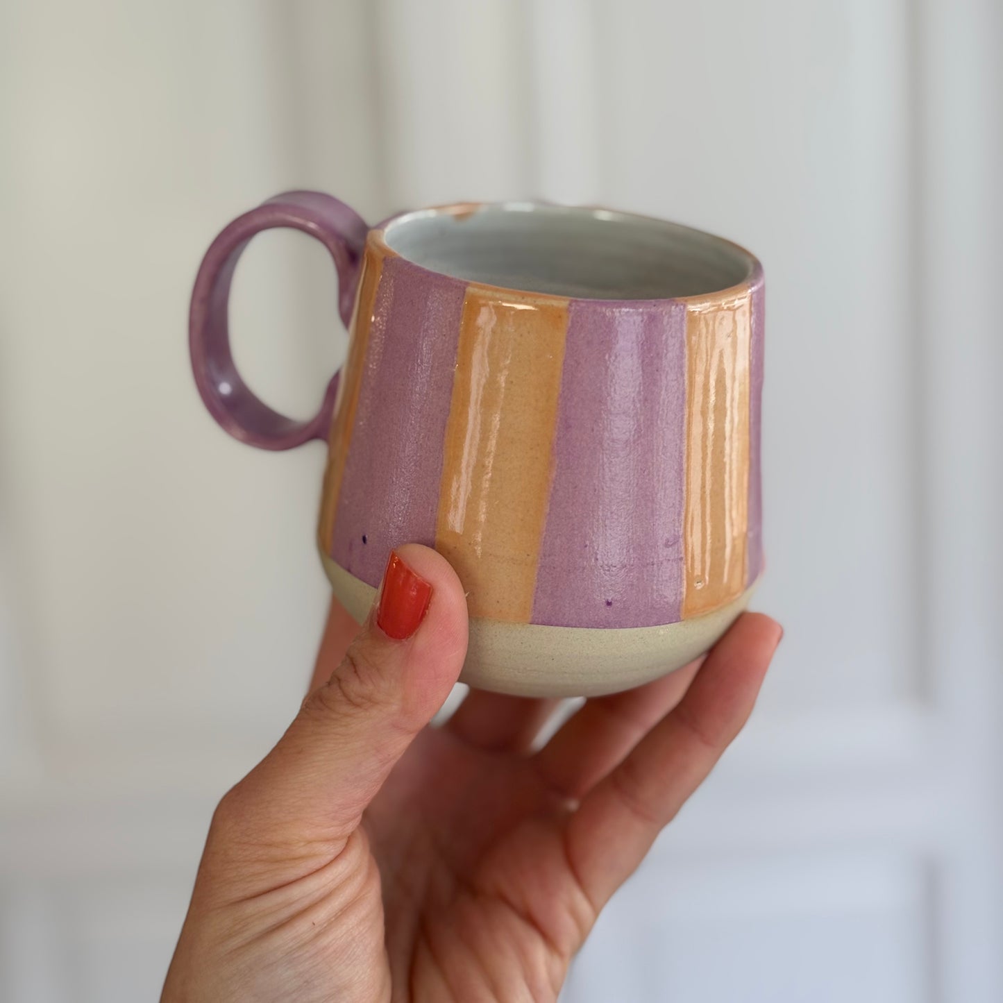 Tasse Peach-Flieder
