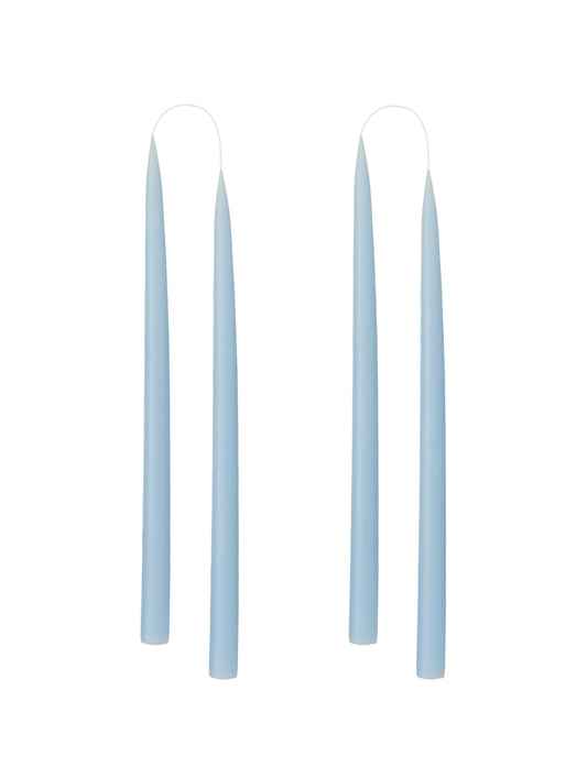 Spitzkerze "Hellblau" 35 cm