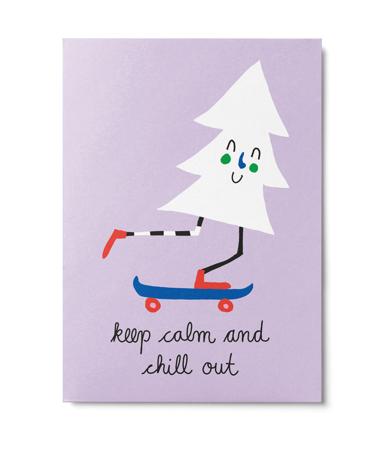 Postkarte ,keep calm‘