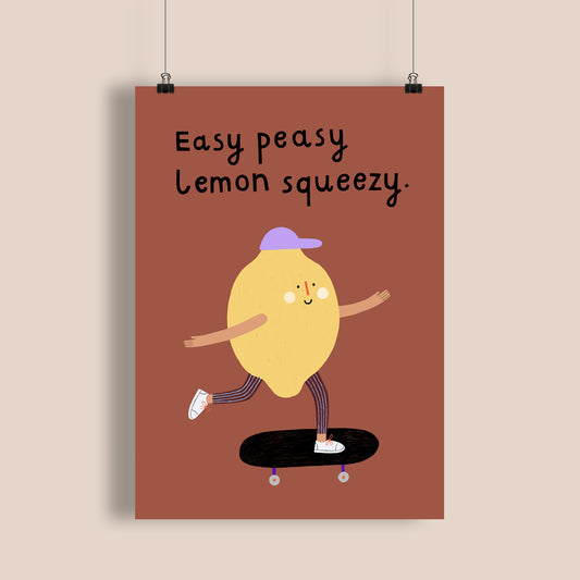 Poster "Lemon" A3