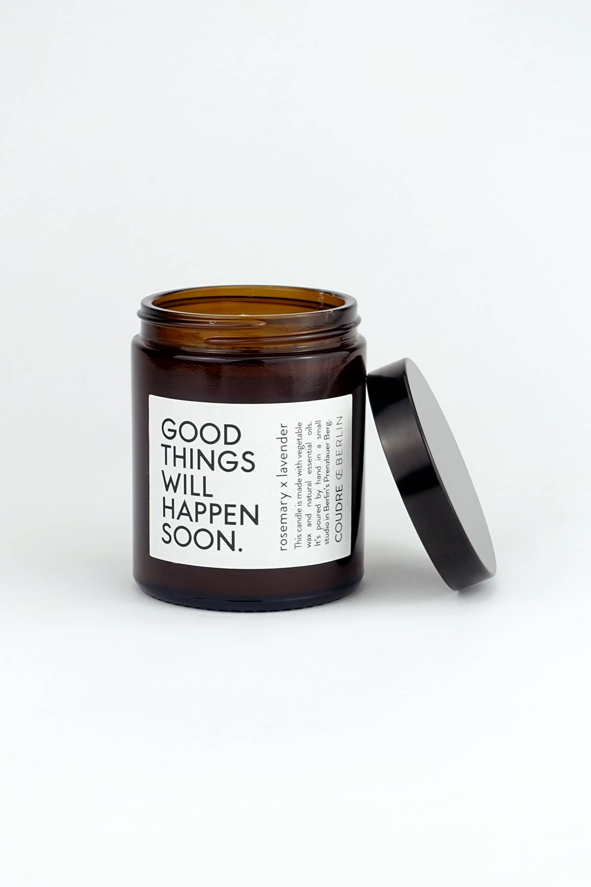 Good Things.... Kerze Rosmarin x Lavendel