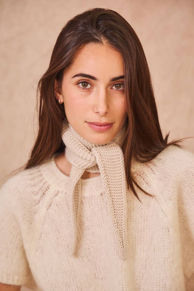 Kleiner "Sophie-Schal": Wein