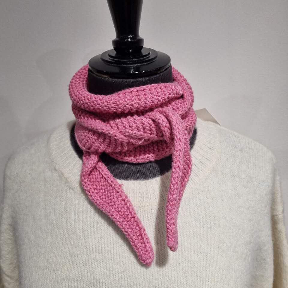 Kleiner "Sophie-Schal": Rosa