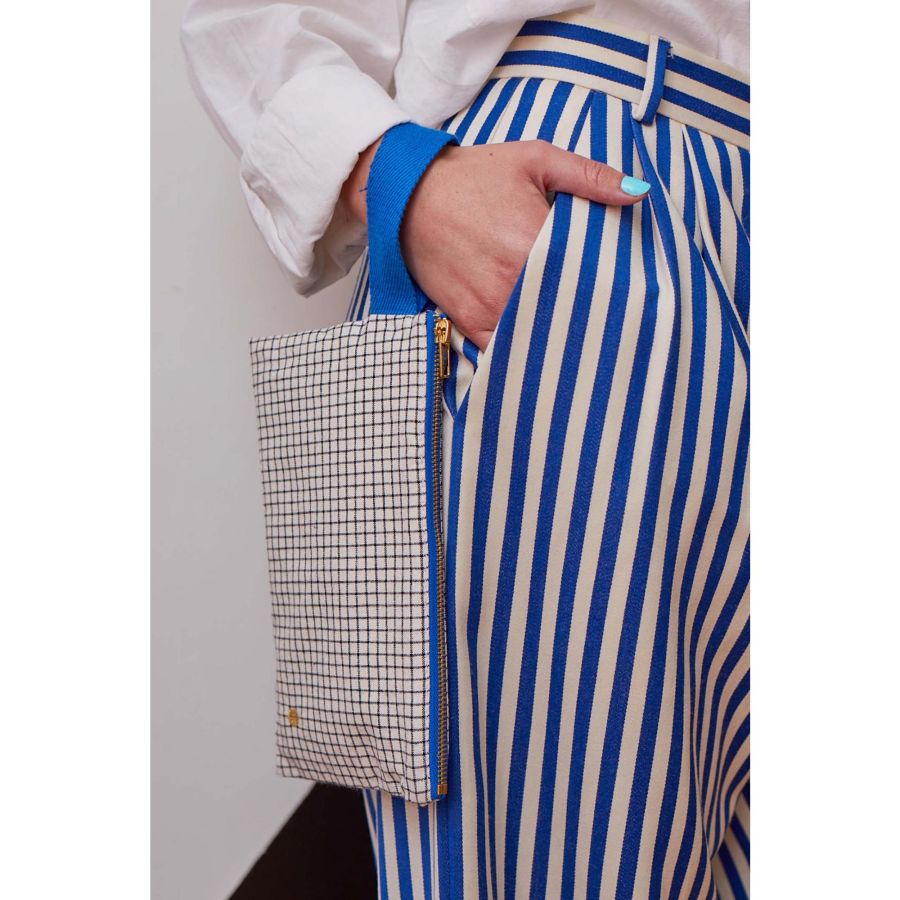 Tasche/ Pouch Stylo Bleu 14 x 20