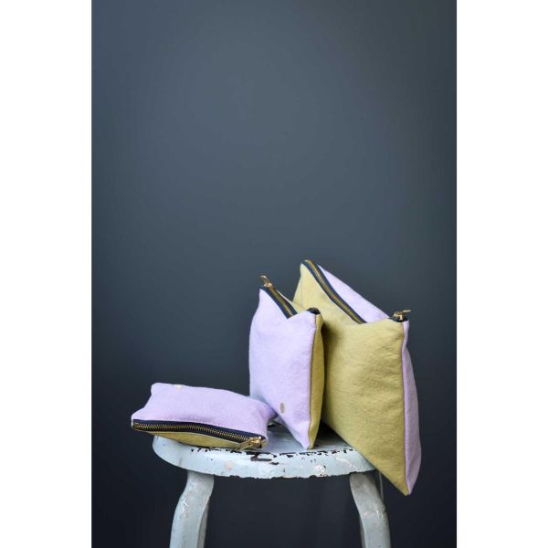 Tasche/Pouch Tricolo Lilas M