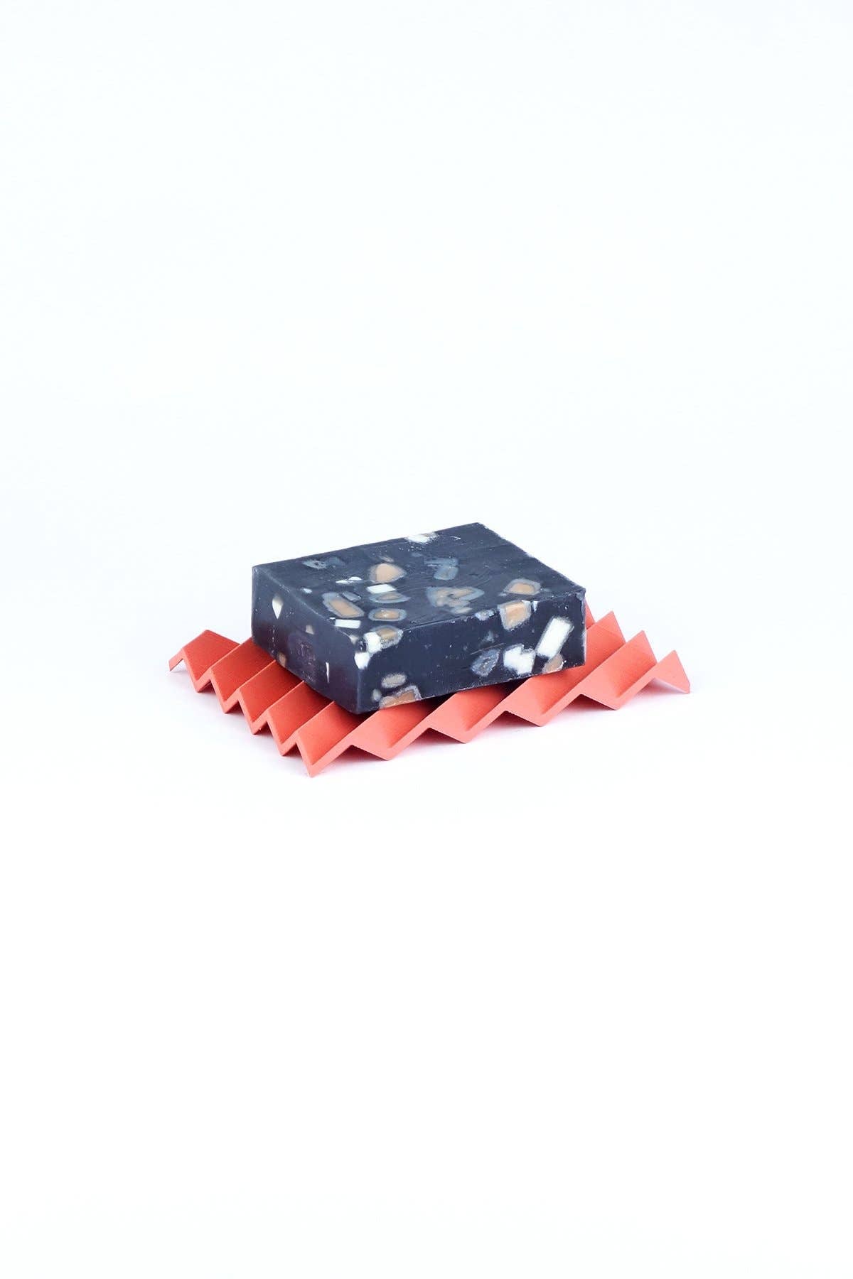 Seifenschale aus recyceltem PET coral cascade