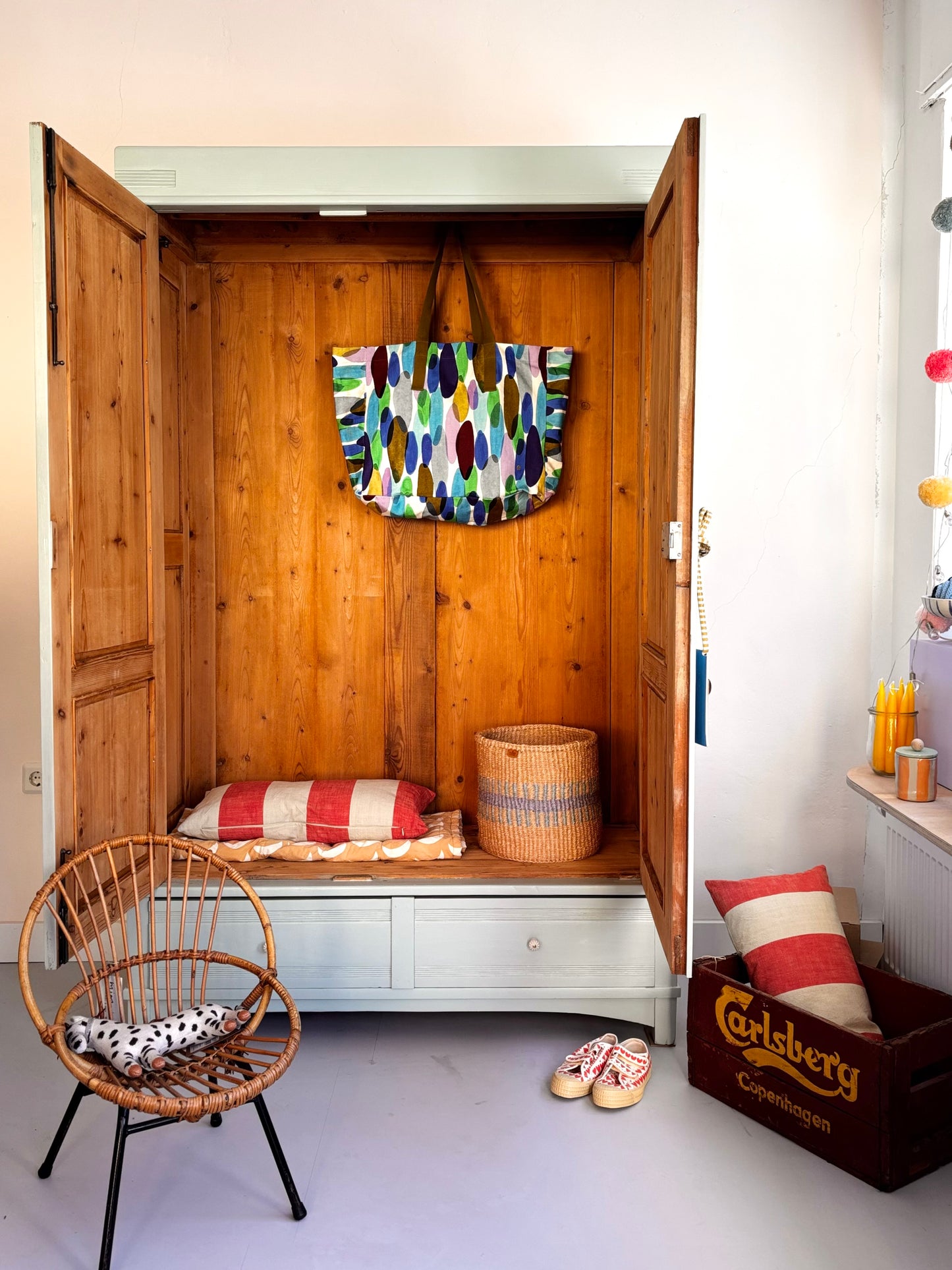 Vintage Steckschrank in schönen Mint