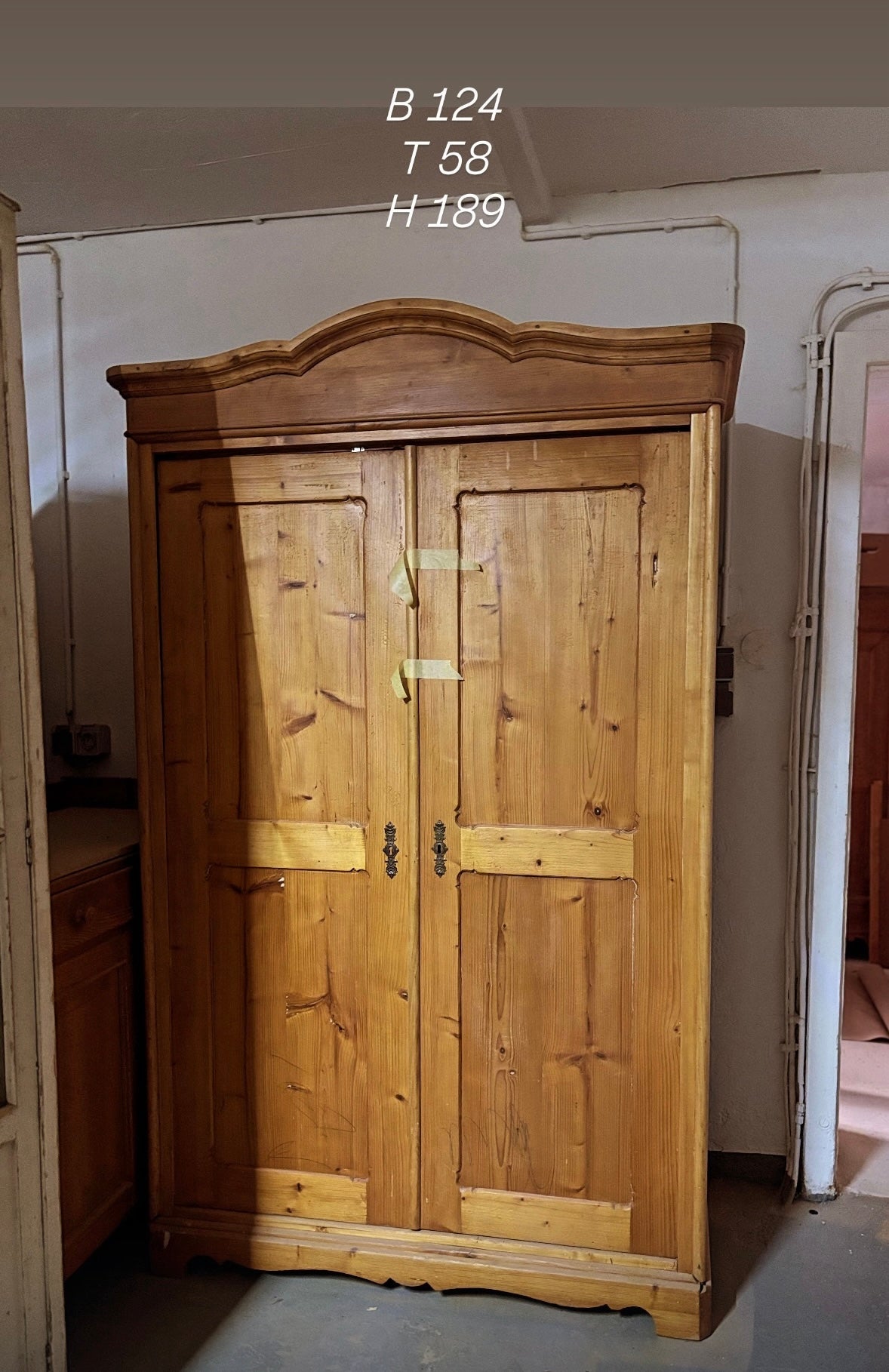 Antiker Steckschrank RESERVIERT FÜR L.