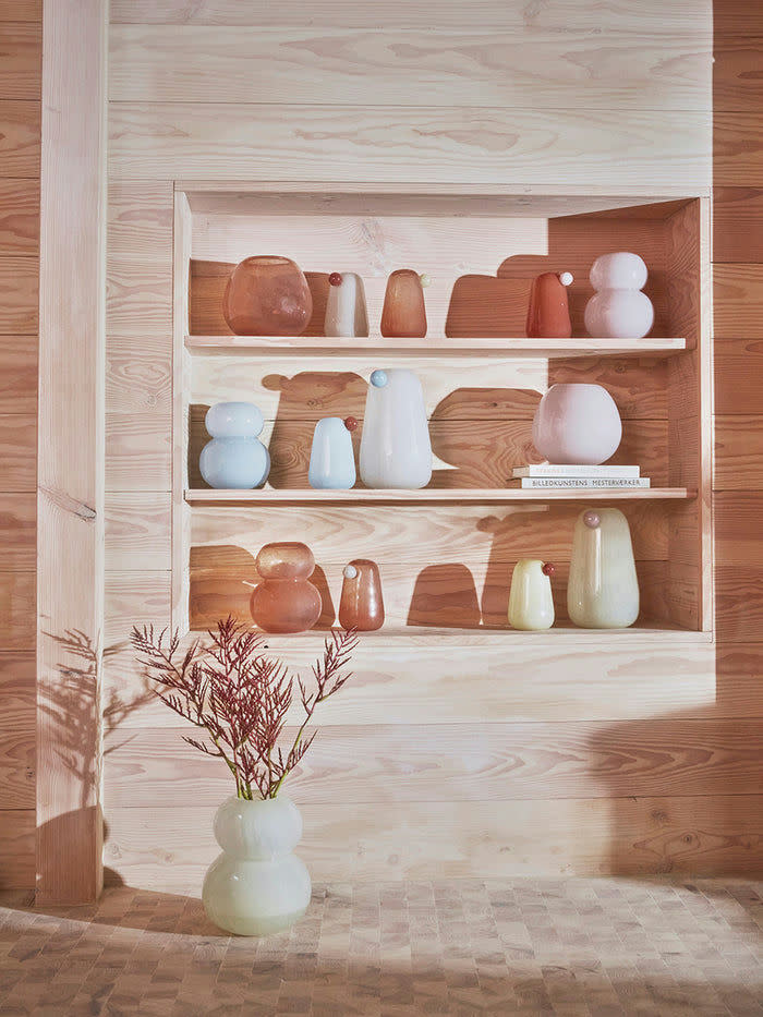 Lass Vase ice blue