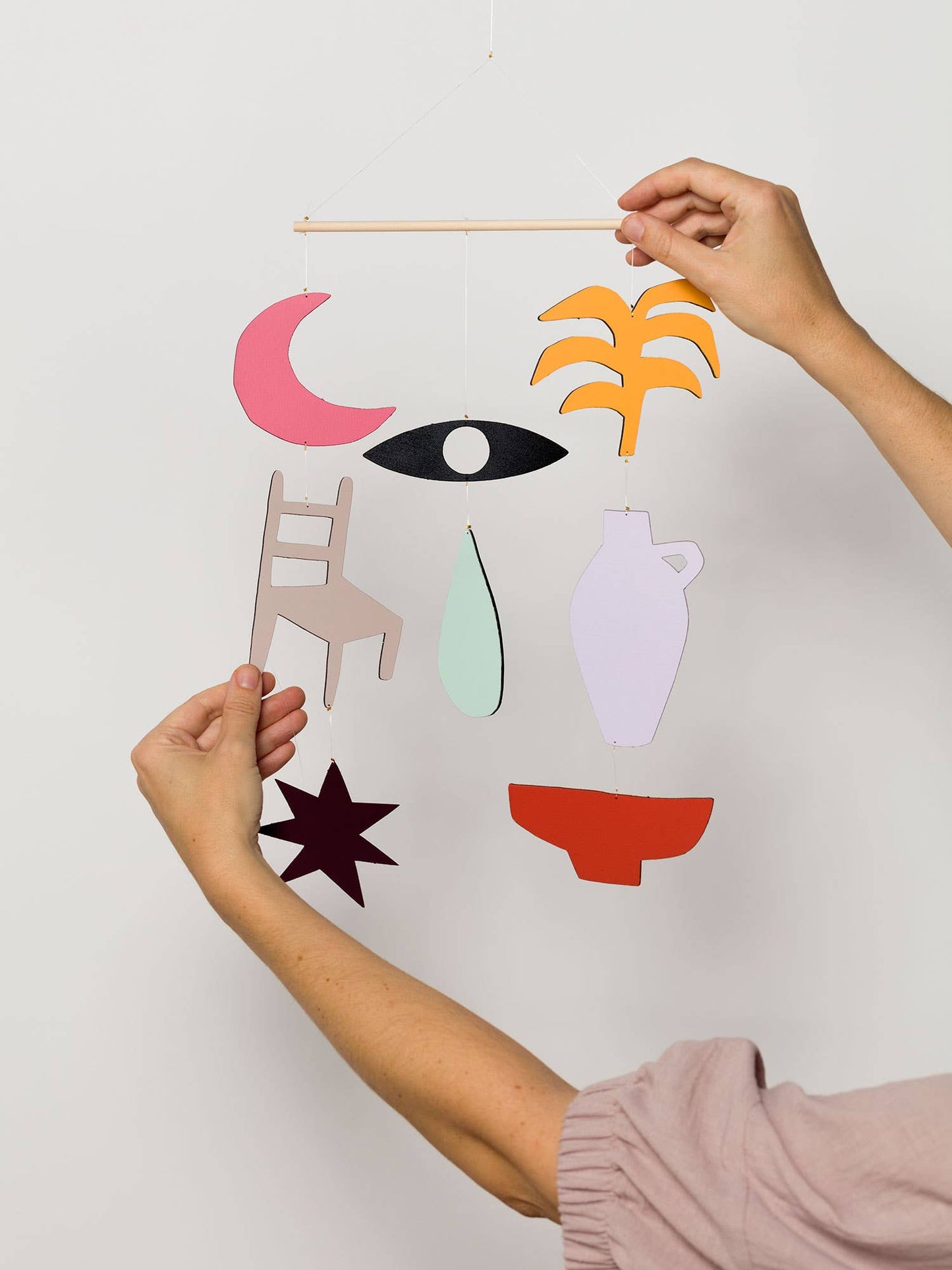 Hängendes Mobile - DER MOND, MOND -
