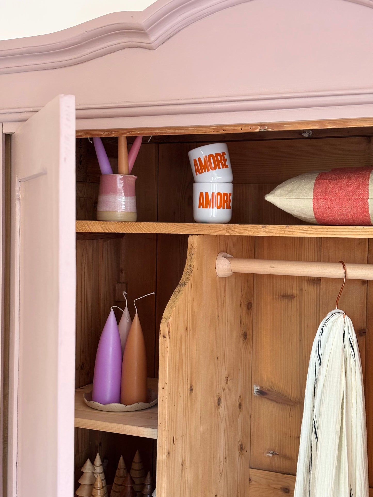 Antiker Steckschrank RESERVIERT FÜR L.