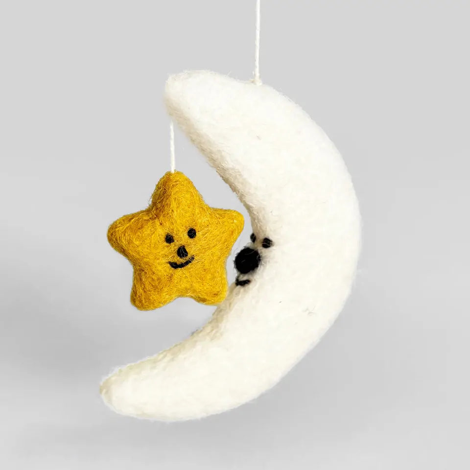 Filzanhänger - Moon