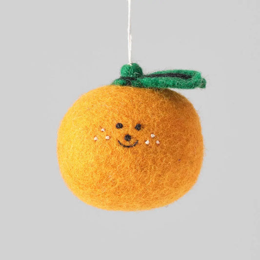 Filzanhänger - Orange