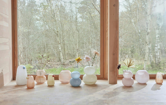 Lass Vase ice blue