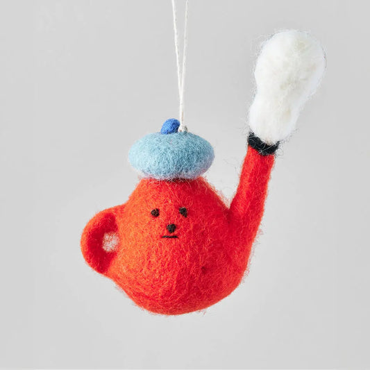 Filzanhänger - teapot