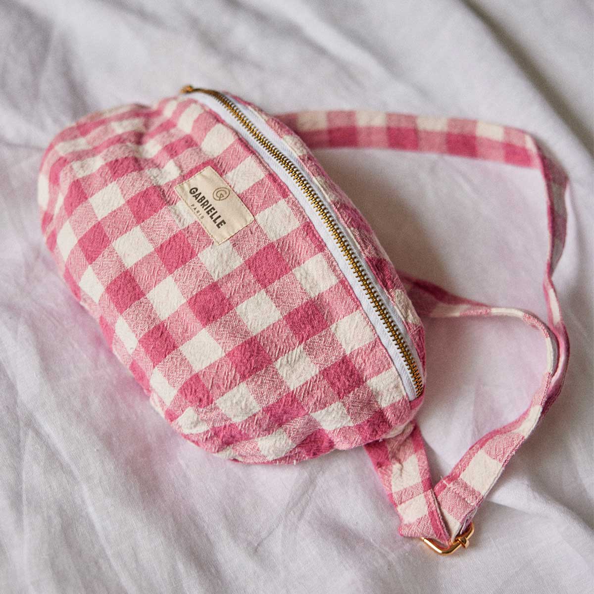 Bauchtasche aus Baumwolle Croisette: Croisette
