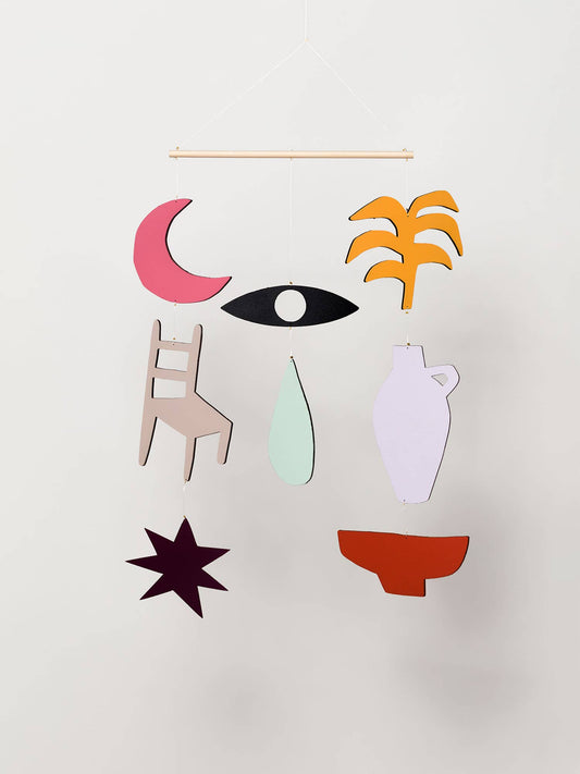 Hängendes Mobile - DER MOND, MOND -