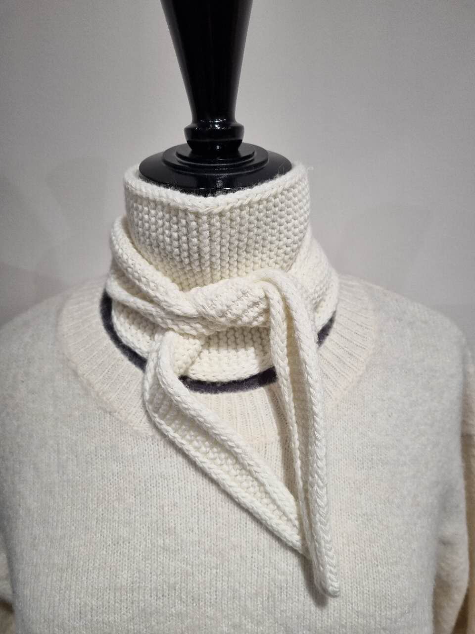 Kleiner "Sophie-Schal": Olive