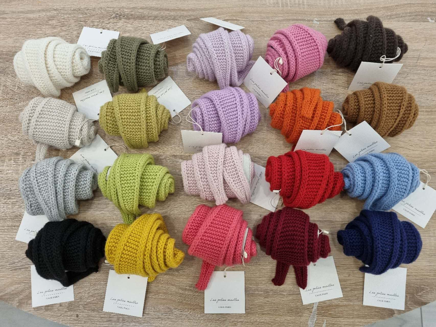 Kleiner "Sophie-Schal": Wein