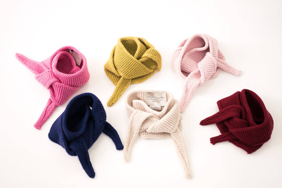 Kleiner "Sophie-Schal": Wein