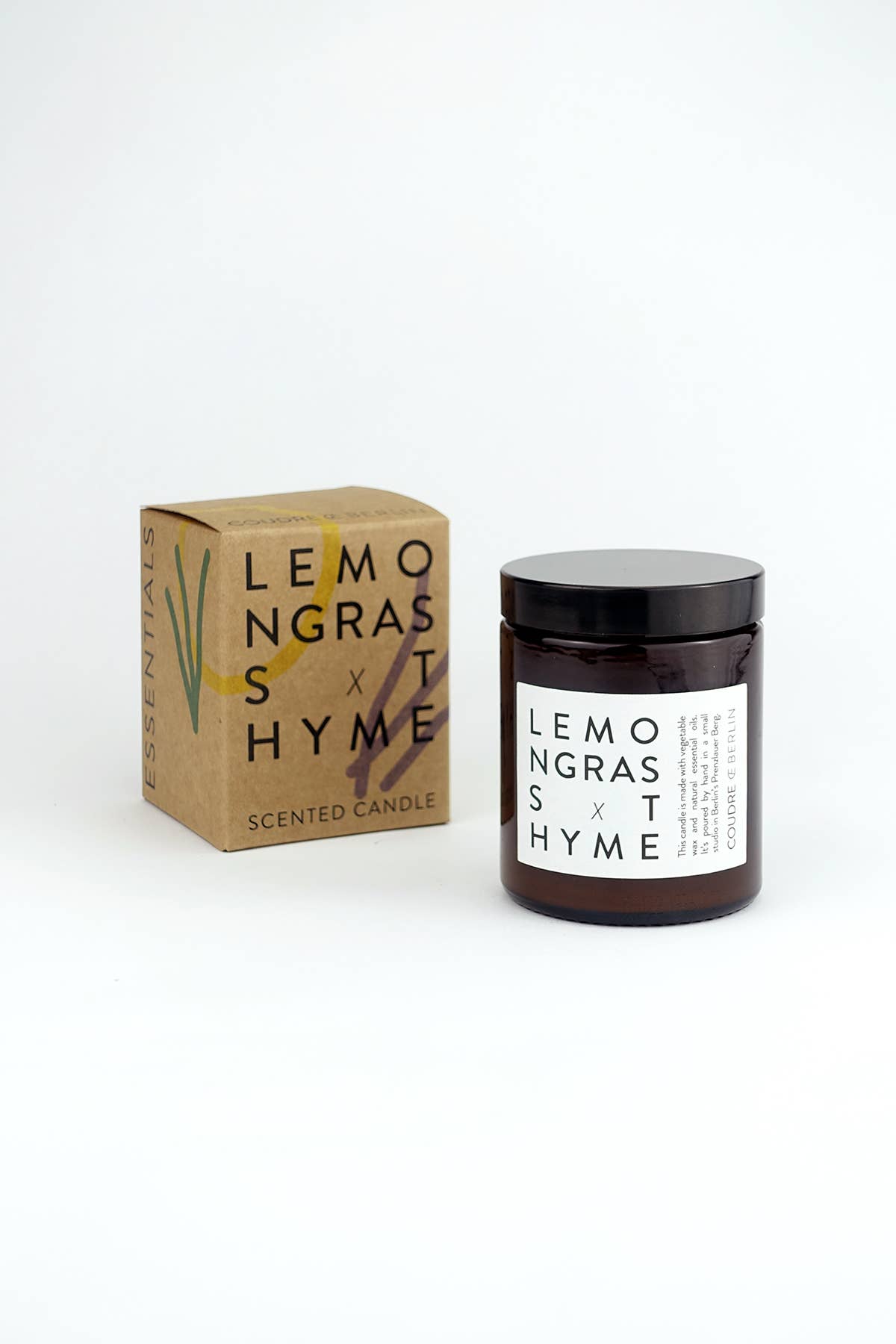 Lemongrass x thyme / ESSENTIALS Duftkerze