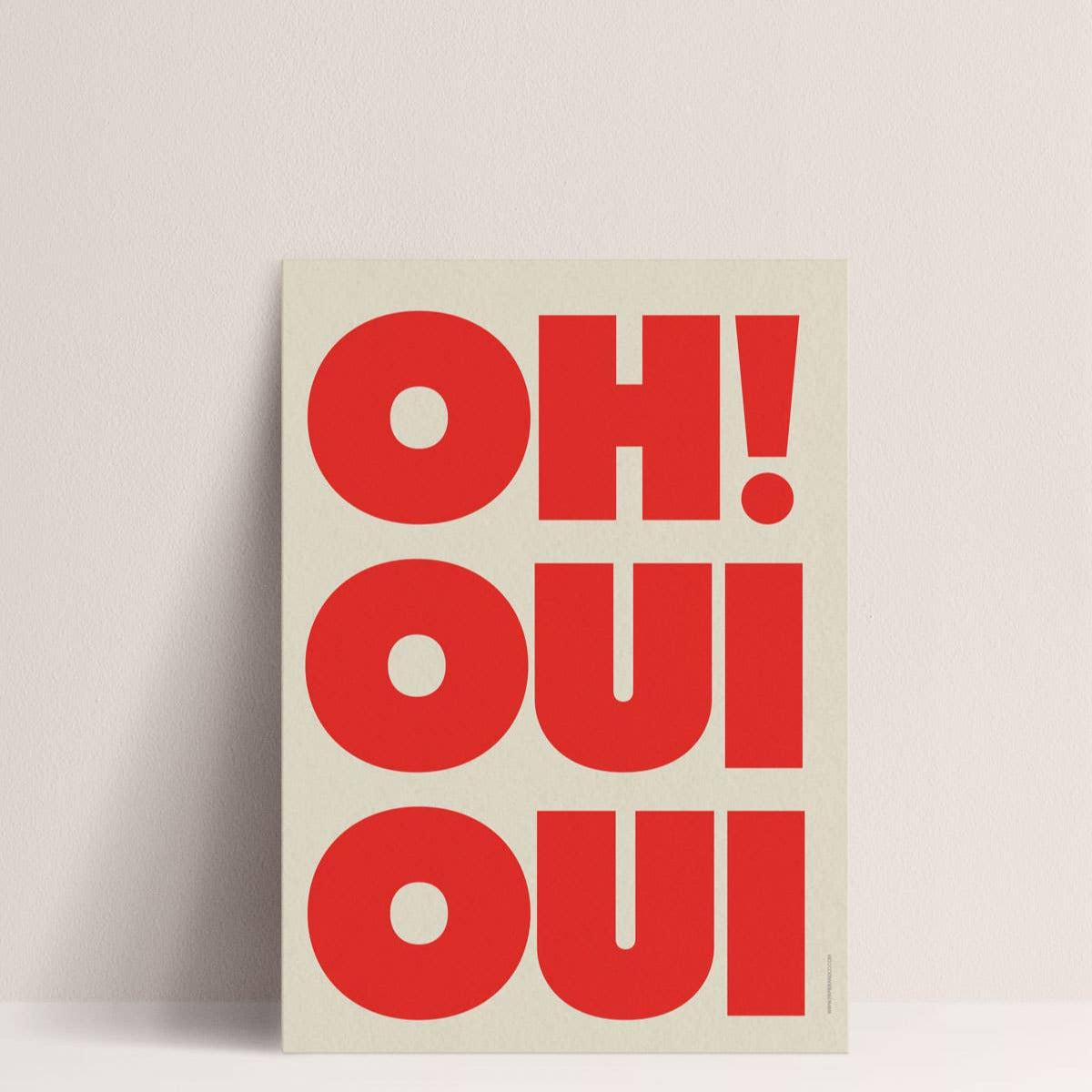 Poster - OH OUI OUI: 30/40