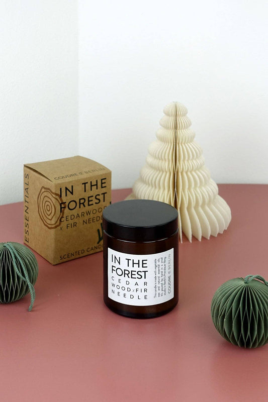 IN THE FOREST cedarwood x fir needle/ ESSENTIALS Duftkerze