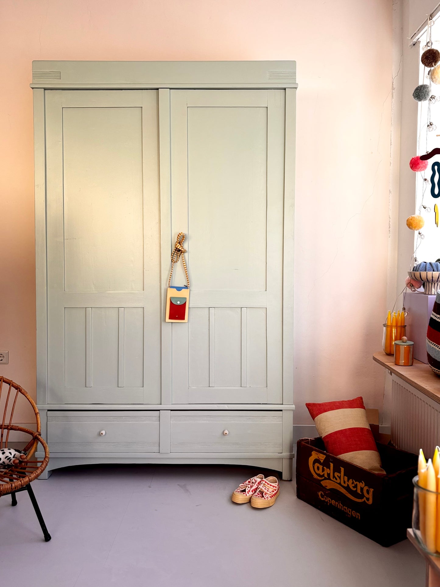 Vintage Steckschrank in schönen Mint