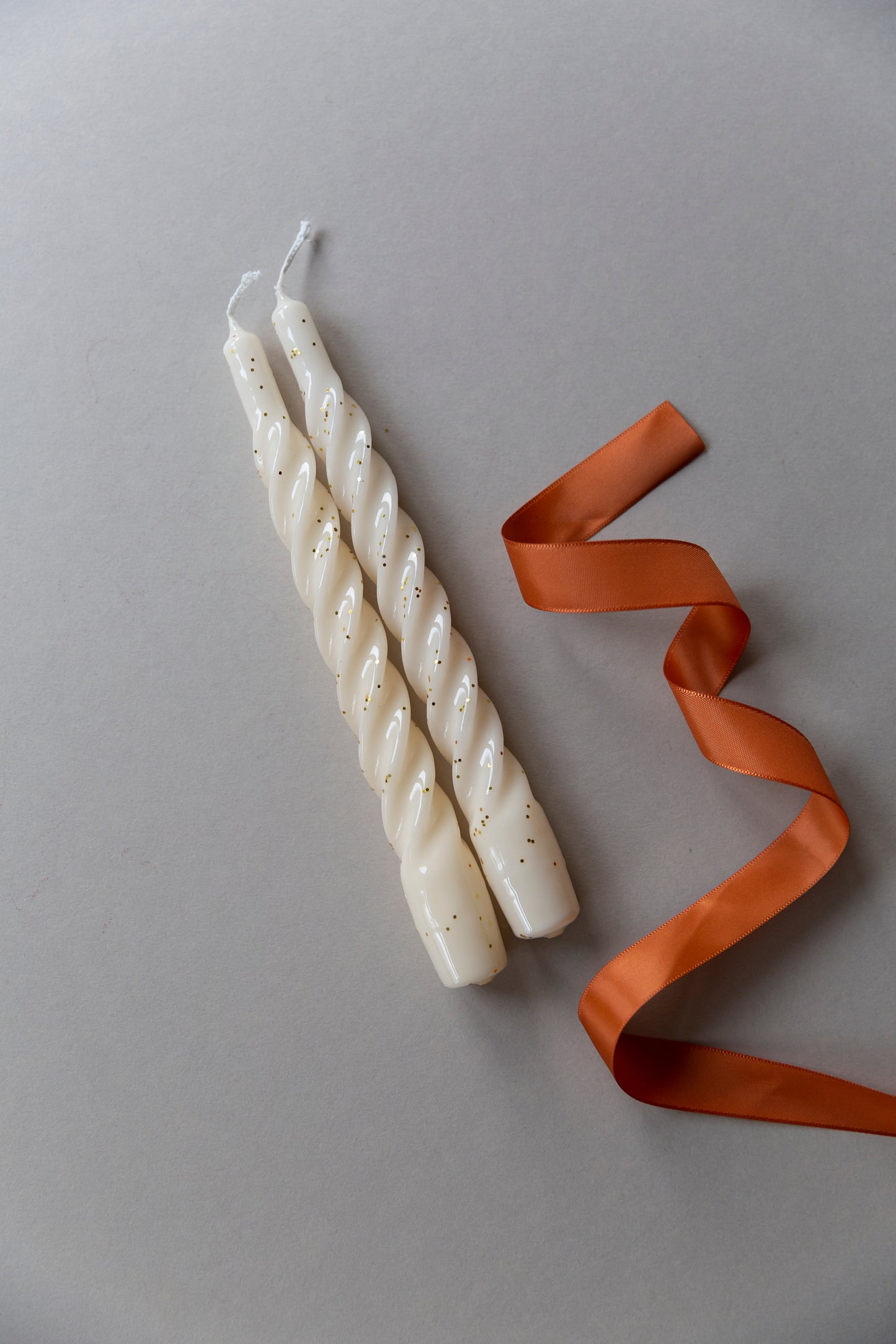 Kerze Twist "Glitter" 21 cm