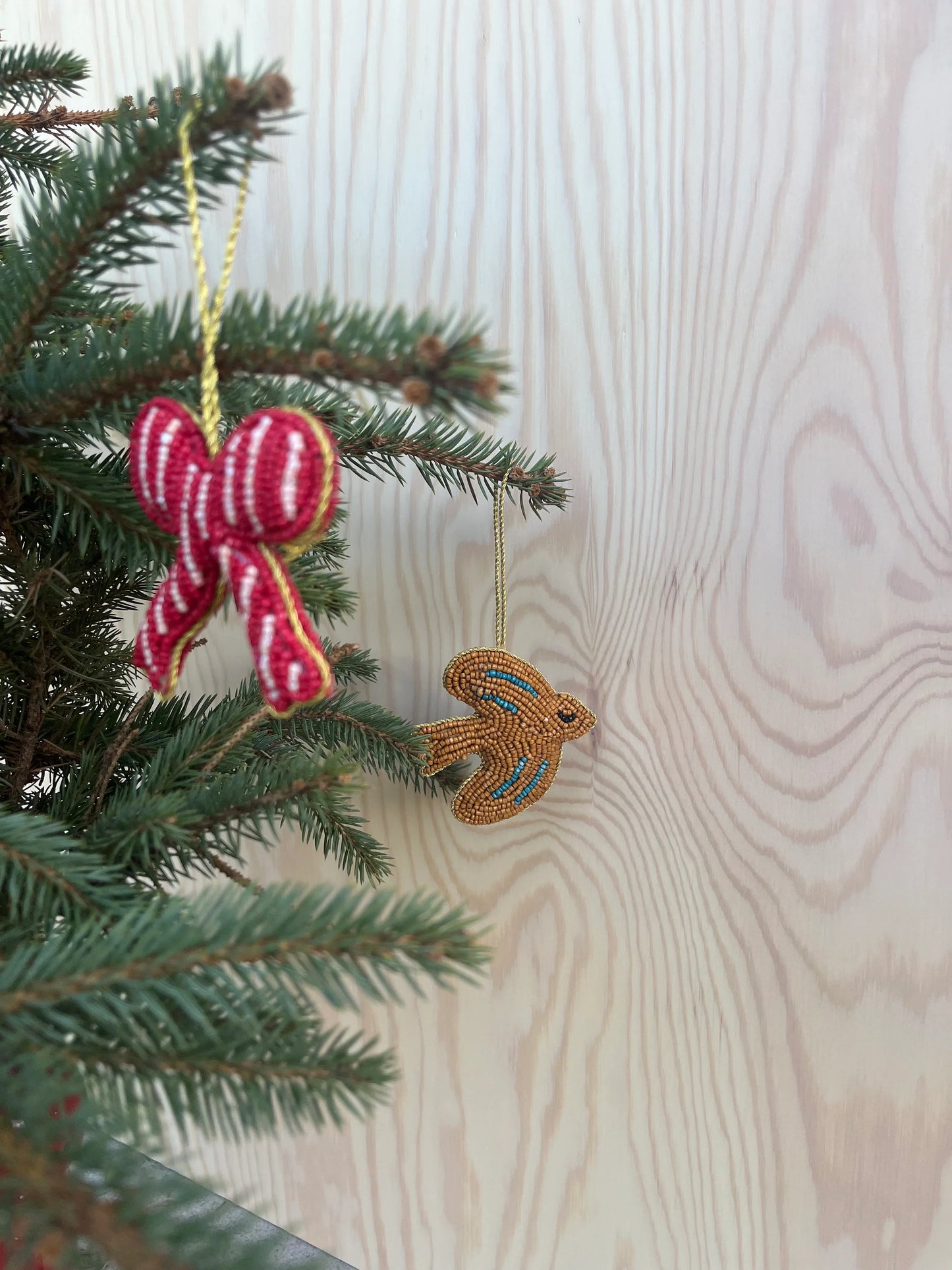 Weihnachtsanhänger 'Birdy' - 3er Pack