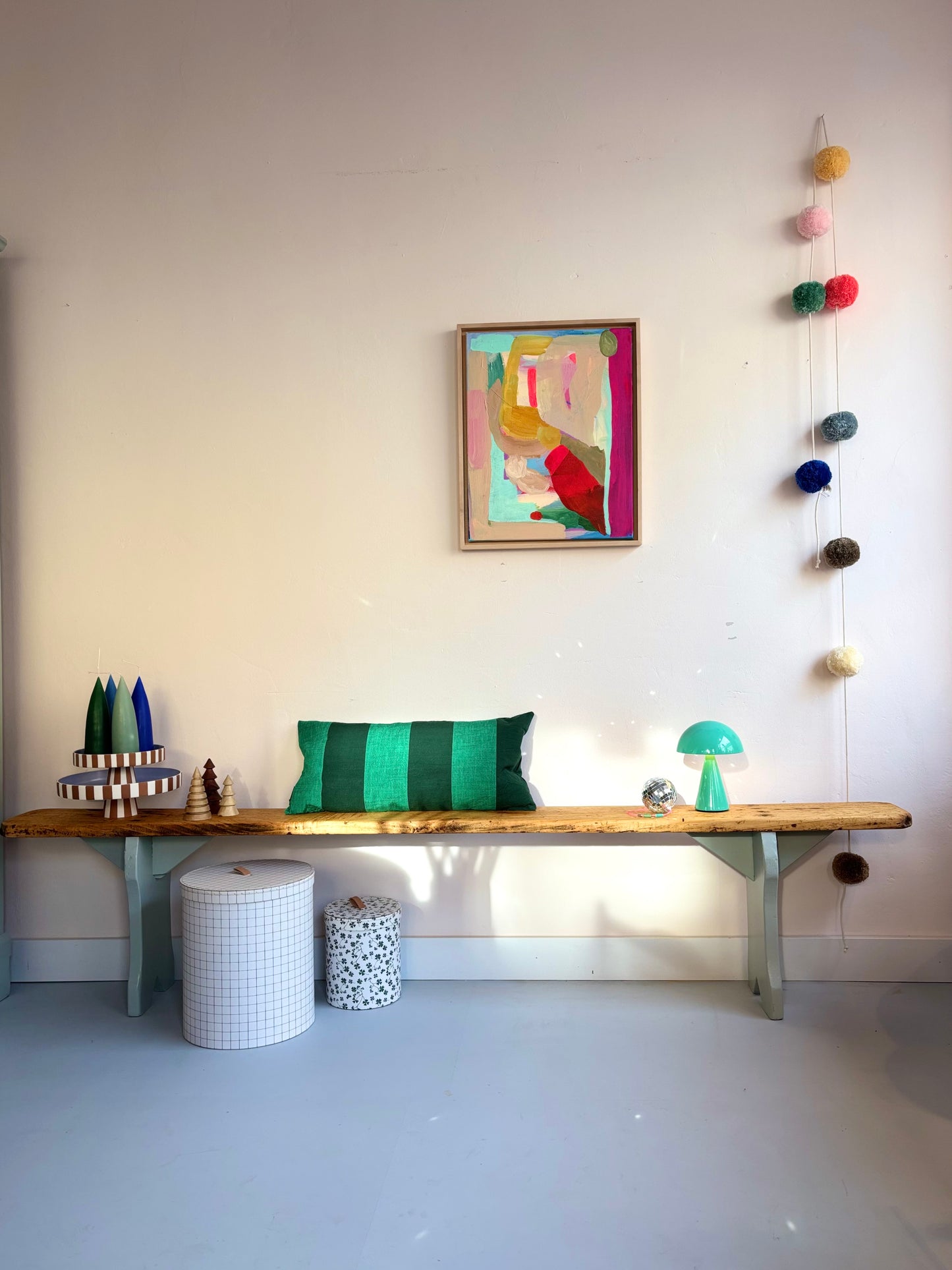 Antike Sitzbank mit Patina