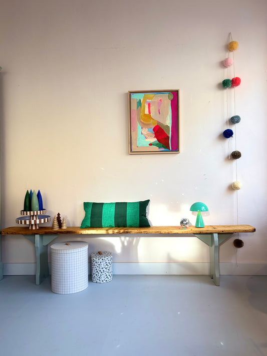 Antike Sitzbank mit Patina