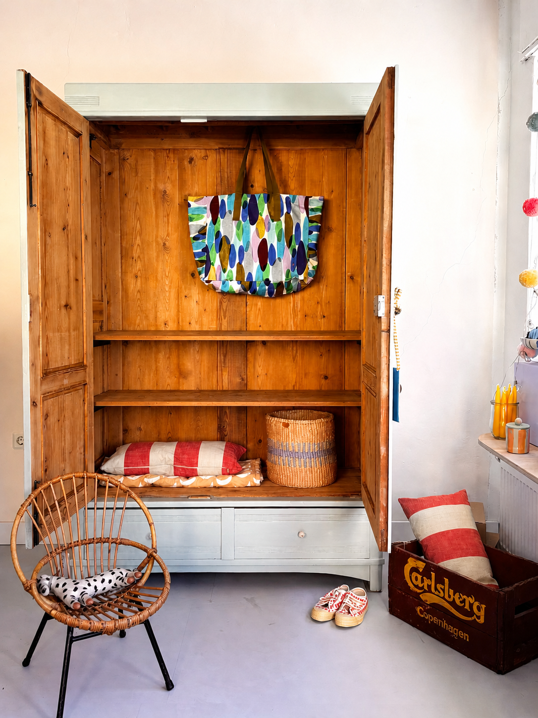 Vintage Steckschrank in schönen Mint