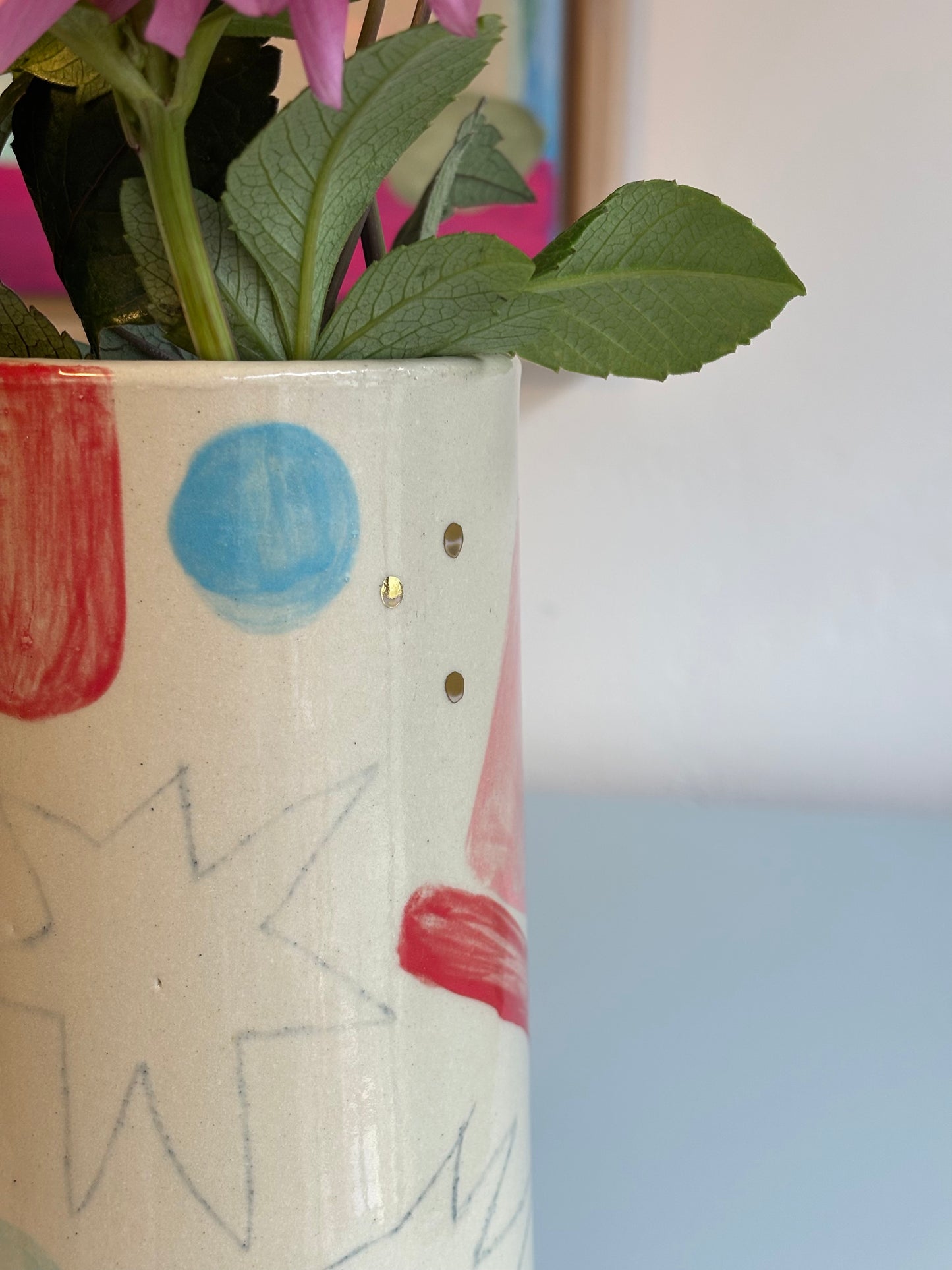 Vase ~ Shapes GOLD no. 2