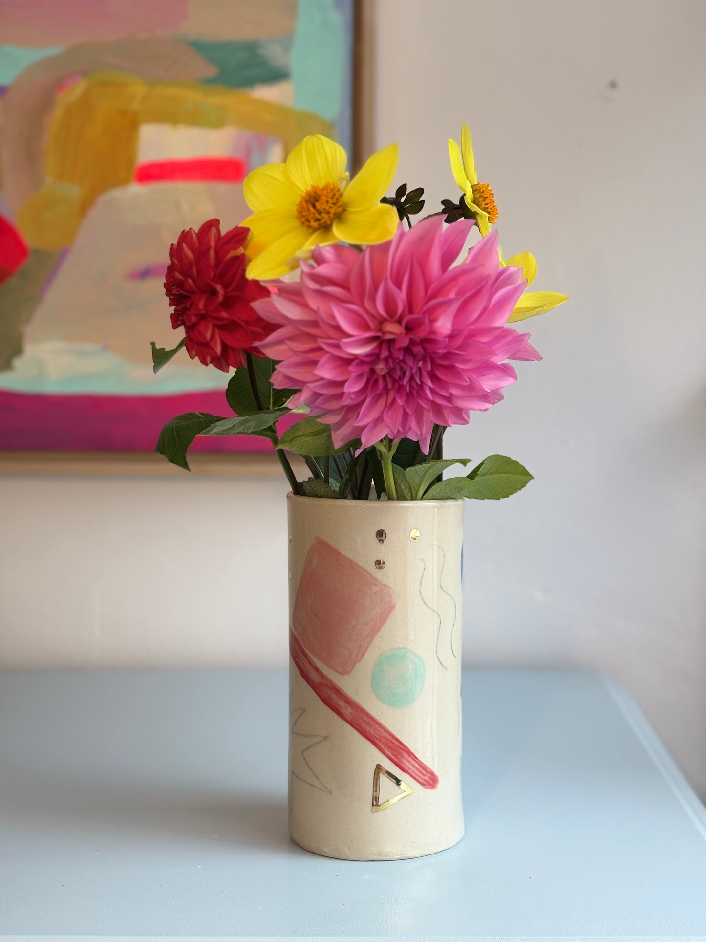 Vase ~ Shapes GOLD no. 2
