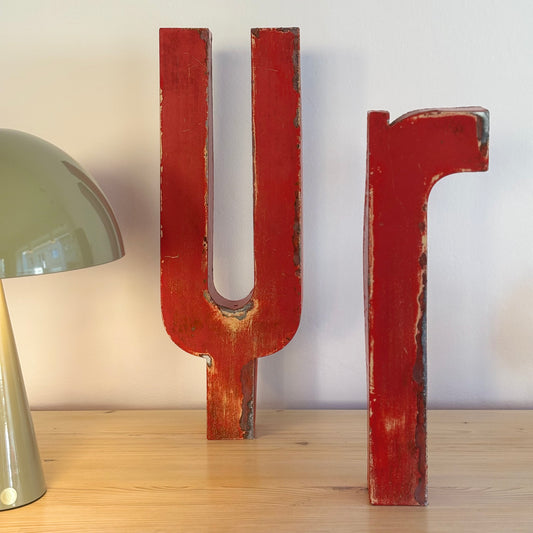 Vintage Buchstaben